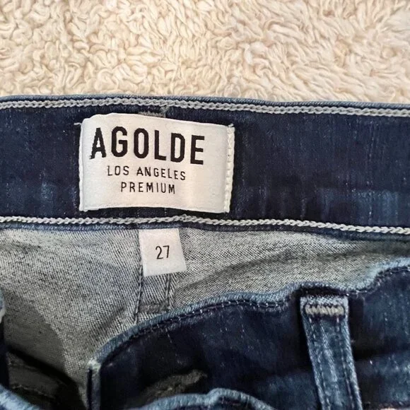 Agolde Skinny Jeans Size 27 - Picture 3 of 6